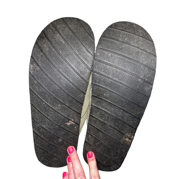 Sole Rebel - Walk Naked Handmade Green Slip On‎ Mules Shoe Women's 9 25.5 Cm - Picture 10 of 11